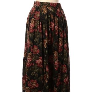Vintage floral skirt